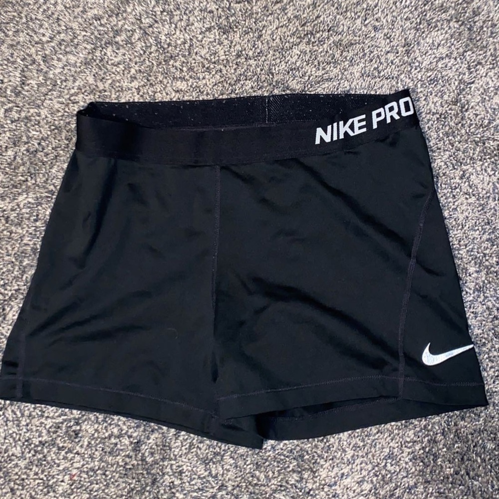 Used nike pro spandex shorts